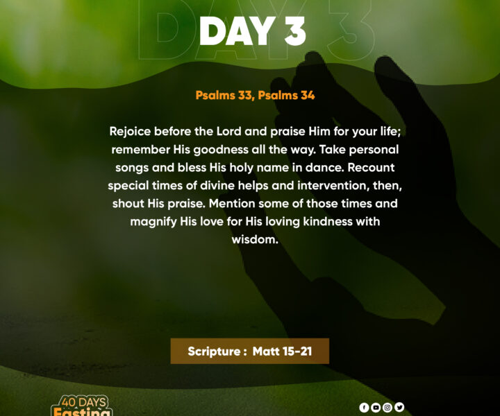 2023 Fasting & Prayers - Day 3 - JILFI