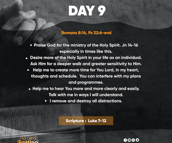 2023 Fasting & Prayers – Day 9 – JILFI